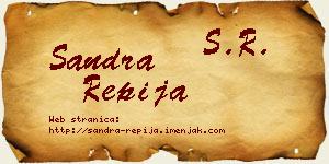 Sandra Repija vizit kartica